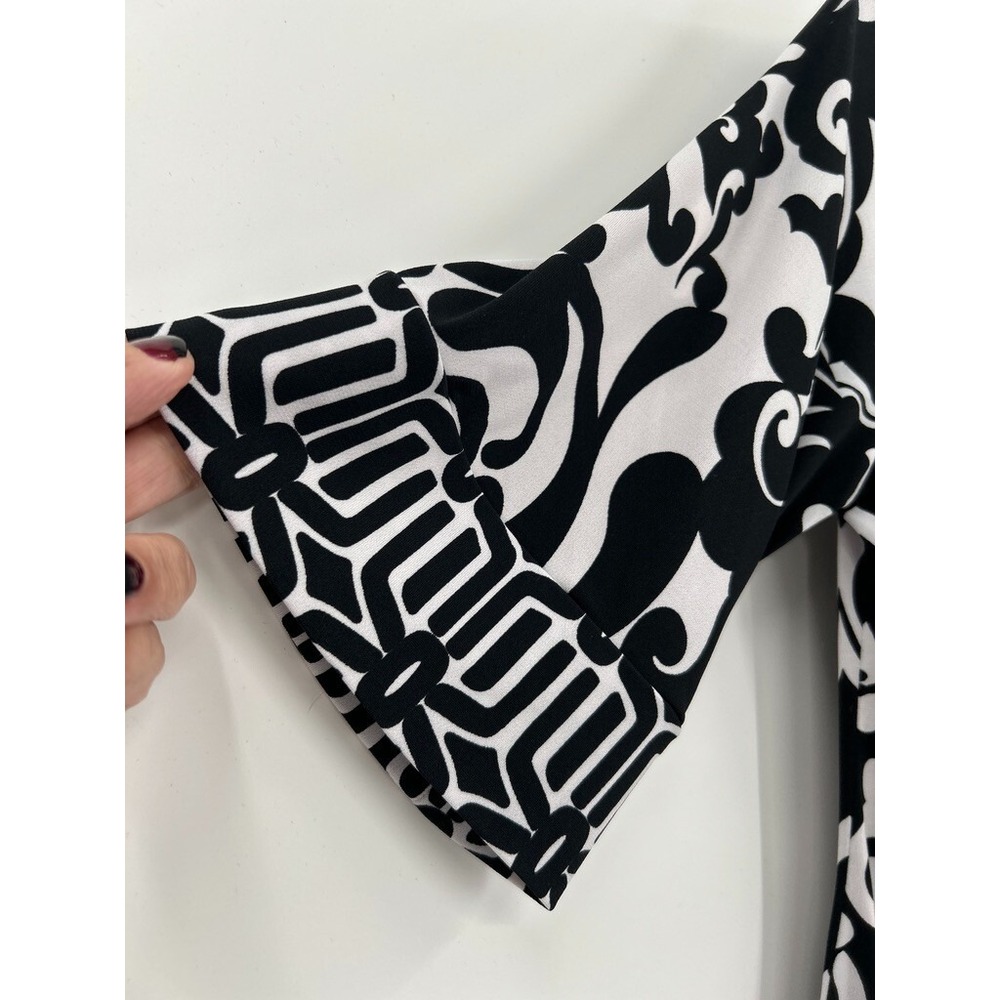 Candies Womens Size S Black & White Shift Dress View 2
